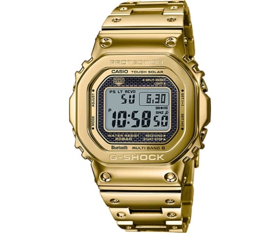 G-SHOCK GMW-B5000TFG-9D Bluetooth 35th Anniversary Digital Gold Stainless Steel Men’s Watch