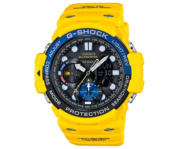 G-SHOCK GN-1000-9ADR Analog-Digital Yellow Mens Watch