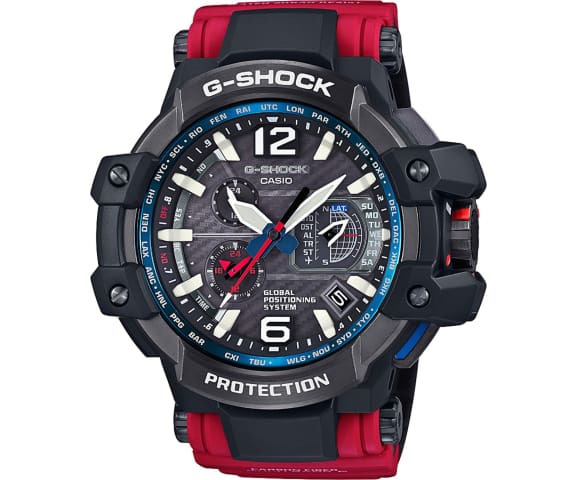 G-SHOCK GPW-1000RD-4ADR Gravitymaster GPS Red & Black Mens Watch