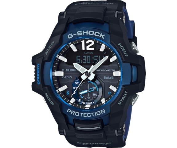 G-SHOCK GR-B100-1A2DR Master of G Gravitymaster Aviator Bluetooth Black Men’s Watch