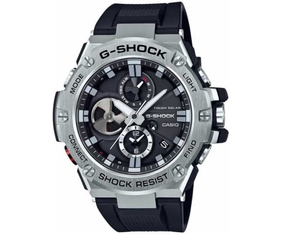 G-SHOCK GST-B100-1ADR G-Steel Analog Chronograph Black Men’s Watch