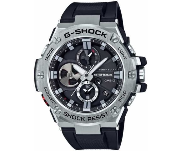 G-SHOCK GST-B100-1ADR G-Steel Analog Black Mens Watch