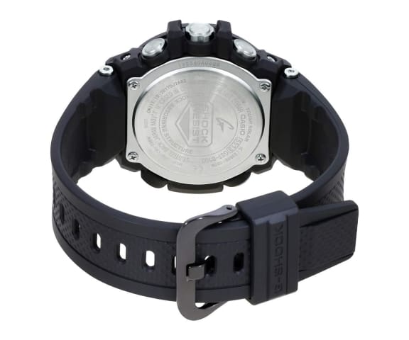 G-SHOCK GST-B100B-1A3DR G-Steel Solar Bluetooth Analog Black Men’s Watch