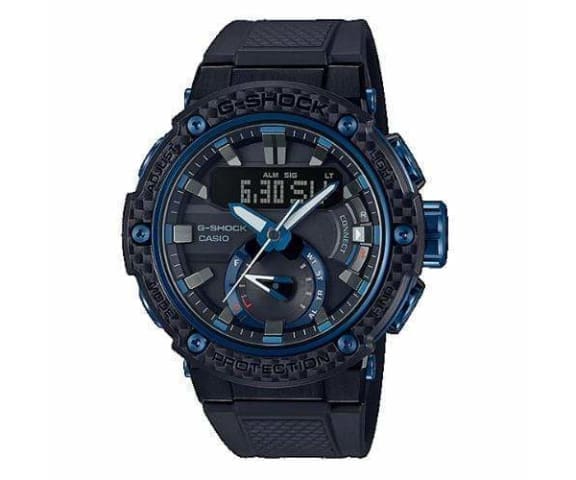 G-SHOCK GST-B200X-1A2DR G-Steel Bluetooth Analog-Digital Black & Blue Men’s Watch