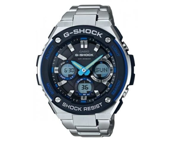 G-SHOCK GST-S100D-1A2DR G-Steel Analog-Digital Stainless Steel Men’s Watch