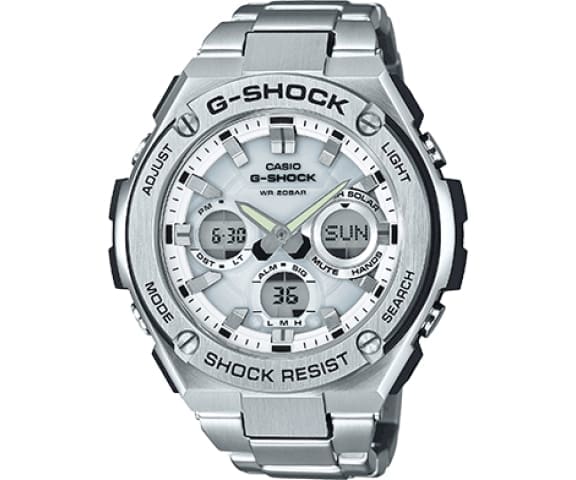 G-SHOCK GST-S110D-7ADR G-Steel Analog-Digital Stainless Steel Men’s Watch