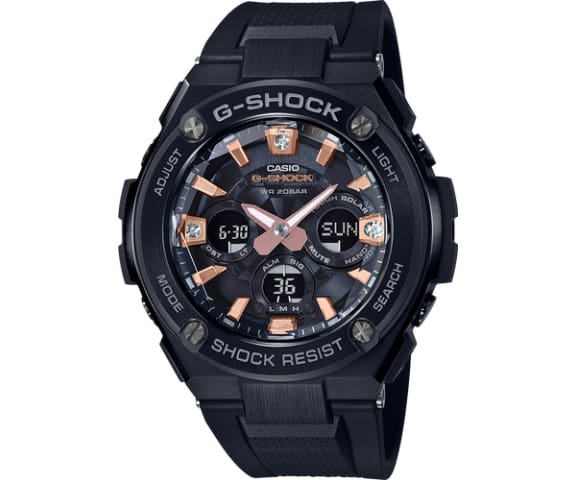 G-SHOCK GST-S310BDD-1ADR G-Steel Analog-Digital Black Men’s Watch