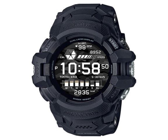 G-SHOCK GSW-H1000-1ADR Sports Digital Black Resin Strap Men’s Watch