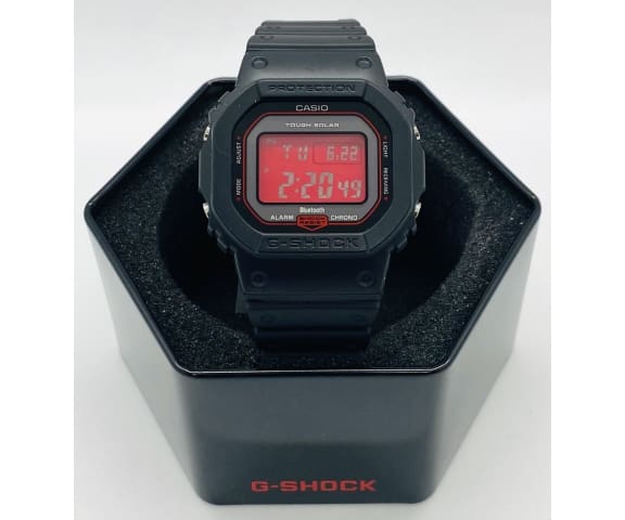 G-SHOCK GW-B5600AR-1DR Bluetooth Solar Digital Black & Red Dial Men’s Watch