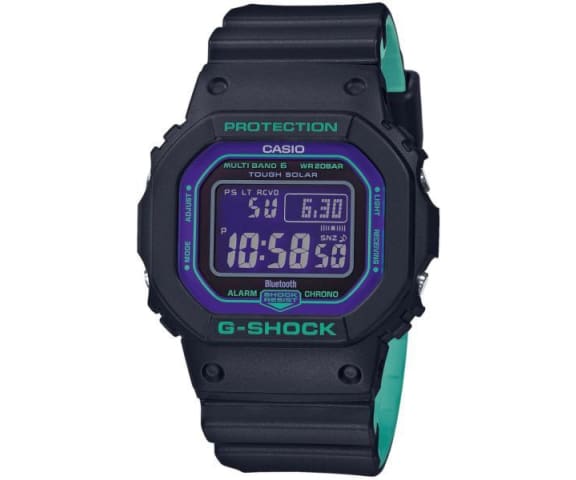 G-SHOCK GW-B5600BL-1DR Bluetooth Digital Black & Blue Mens Watch