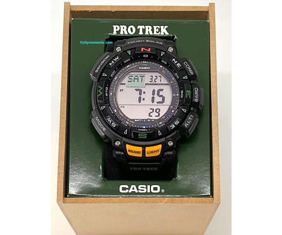 G-SHOCK PRG-240-1DR Protrek Solar Digital Black Men’s Watch
