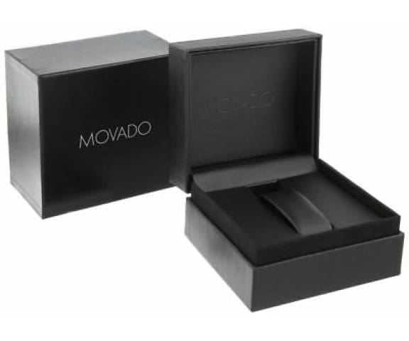 MOVADO 3600169 Bold Chronograph Analog Quartz Black Dial Silicone Men’s Watch