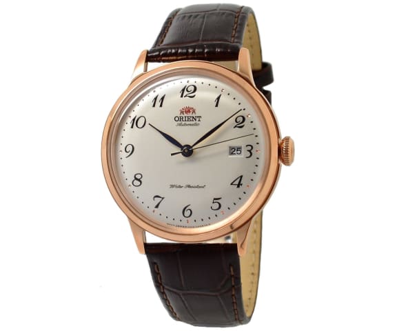 ORIENT RAAC0001 Bambino Version 5 Analog Automatic Men’s Leather Watch