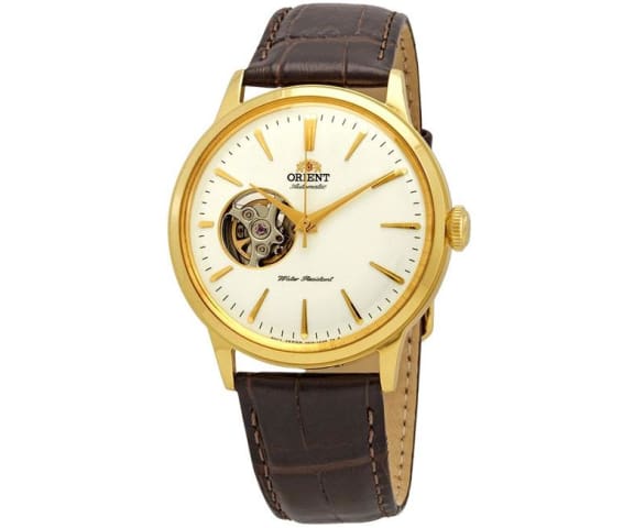 ORIENT RAAG0003 Bambino Open Heart Automatic Analog Leather Men’s Watch