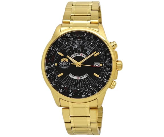 ORIENT SEU07001 Multi Year Calendar Automatic Gold Metal Men’s Watch