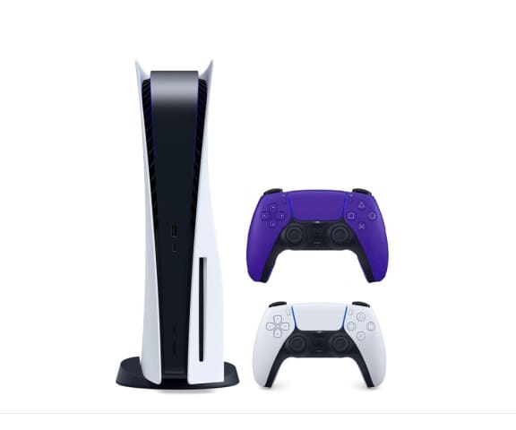 PlayStation 5 Console (Disc Version) With Extra Dualsense Controller Purple