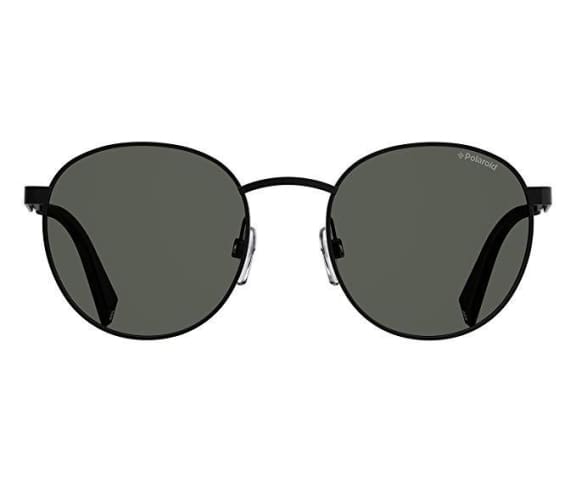Polaroid Unisexs Black Sunglasses PLD2053S-807M9-51