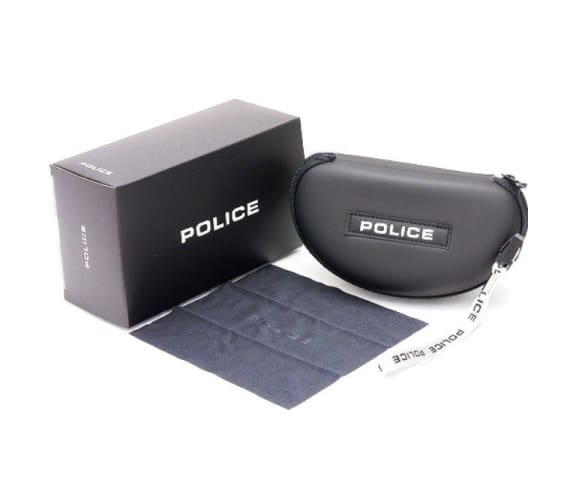 Police Blue Color Oval Shape Sunglasses S8565-568B