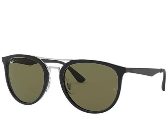 Ray-Ban Polarized Rectangular Sunglasses RB4285C6019A55