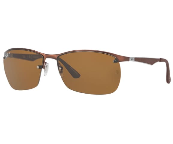 Ray-Ban Unisex Brown Classic Sunglasses SRBNRB3550C0128364