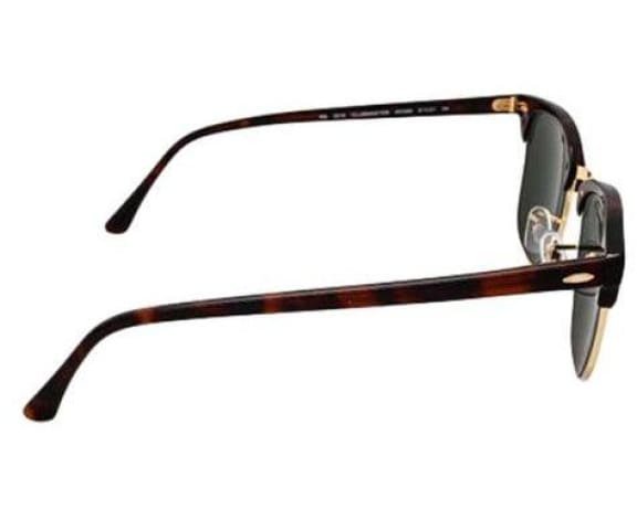 Ray-Ban Unisex Clubmaster Shape Sunglasses SRBNRB3016CW036649