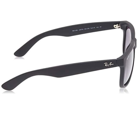 RayBan Rectangle Black Unisex Sunglasses RB4165C6018G54