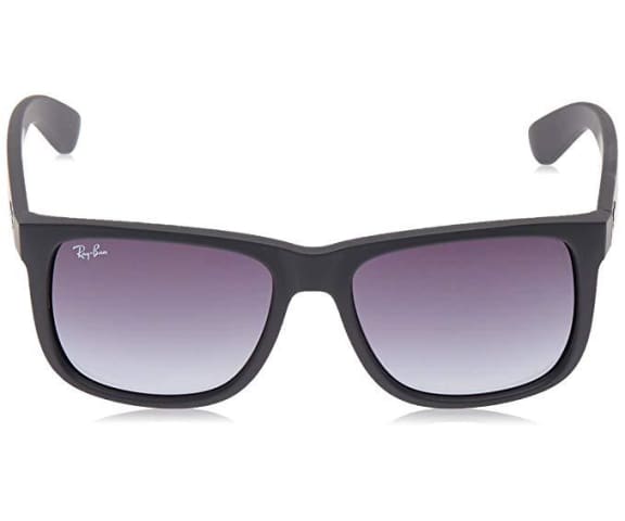 RayBan Rectangle Black Unisex Sunglasses RB4165C6018G54