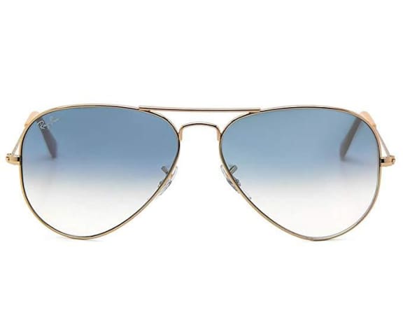 RayBan Unisex Casual Blue Sunglasses RB3025C0013F55