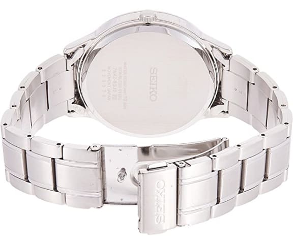  SEIKO SGEH79P1 Analog Quartz White Dial Stainless Steel Men's Watch