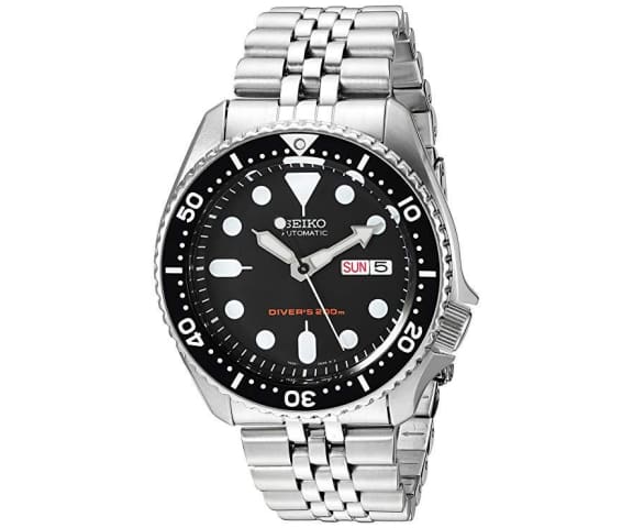 SEIKO SKX007K2 Divers Automatic Black Dial Stainless Steel Mens Watch