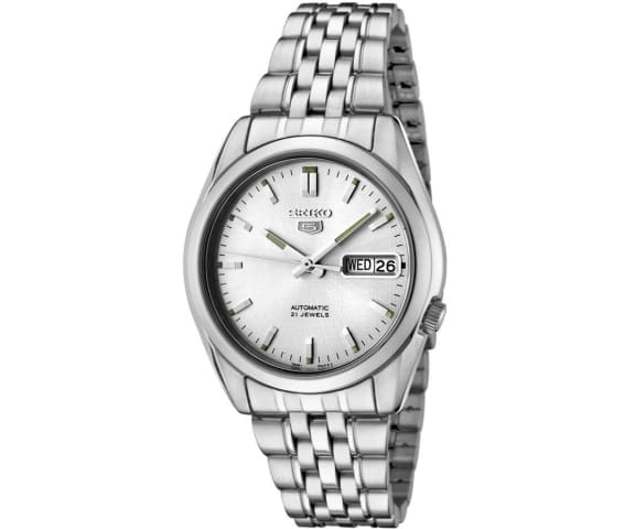 SEIKO SNK355K1 Automatic Analog Stainless Steel Silver Dial Men’s Watch