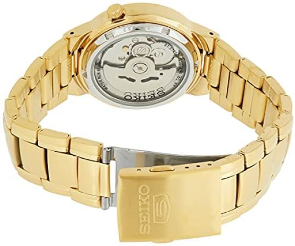SEIKO SNKL48K1 Analog Automatic Gold Tone Stainless Steel Men’s Watch