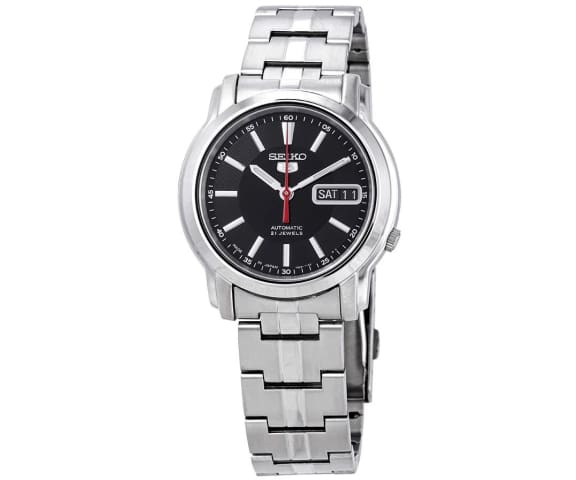 SEIKO SNKL83J1 Automatic Analog Stainless Steel Black Dial Mens Watch