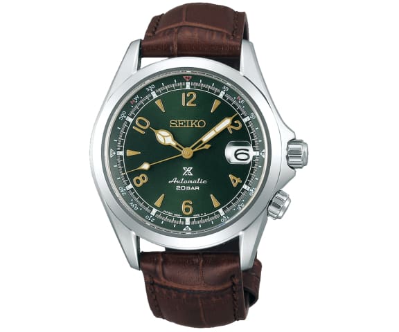 SEIKO SPB121J1 Prospex Automatic Brown Leather & Green Dial Men’s Watch