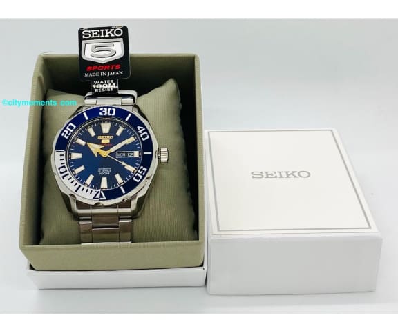 SEIKO SRPC51J1 Japan Made Automatic Analog Blue Dial Stainless Steel Men’s Watch