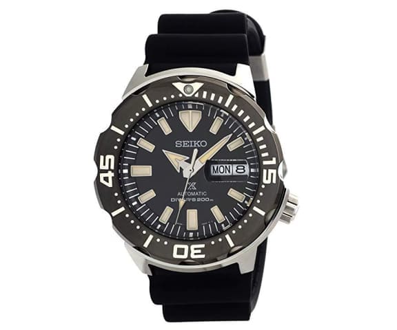 SEIKO SRPD27J1 Analog Prospex Monster 200 Meter Divers Automatic Silicone Men’s Watch