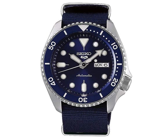 SEIKO SRPD51K2 Series 5 Sports Automatic Blue Dial Nylon Strap Men’s Watch