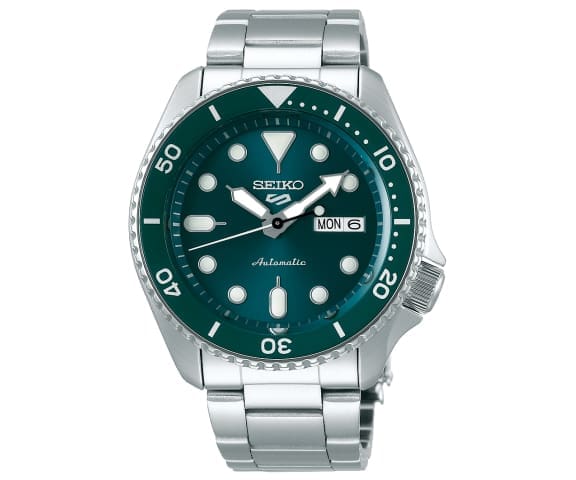 SEIKO SRPD61K1 Analog Automatic Series 5 Green Dial Stainless Steel Men’s Watch