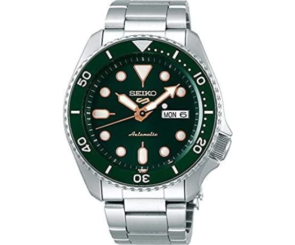 SEIKO SRPD63K1 Automatic Analog Stainless Steel Green Dial Men’s Watch