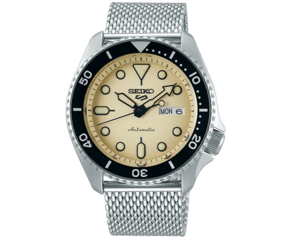 SEIKO SRPD67K1 Analog Automatic Series 5 Sports Beige Dial Stainless Steel Men’s Watch