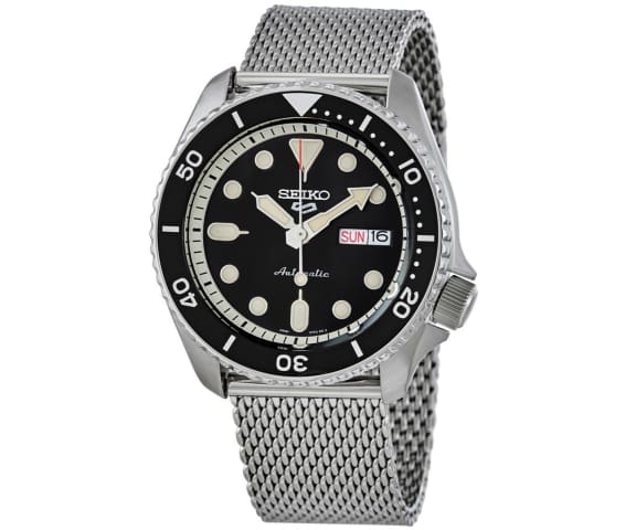 SEIKO SRPD73K1 Automatic Analog Stainless Steel Black Dial Mens Watch