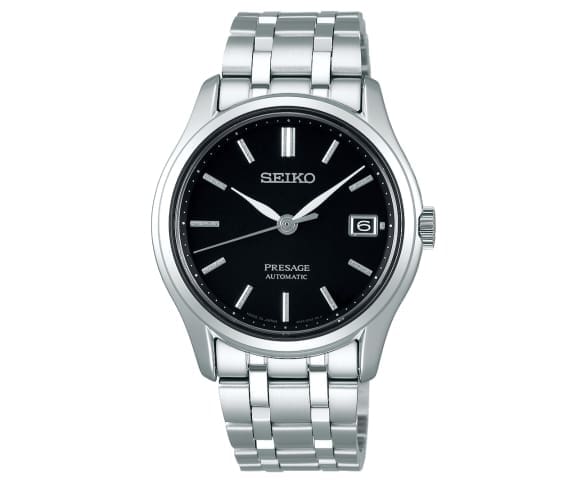 SEIKO SRPD99J1 Japan Made Presage Analog Automatic Black Dial Stainless Steel Men’s Watch