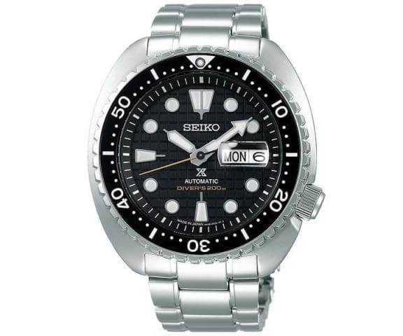 SEIKO SRPE03J1Analog Prospex King Turtle 200 Meter Divers Automatic Black Dial Stainless Steel Men’s Watch
