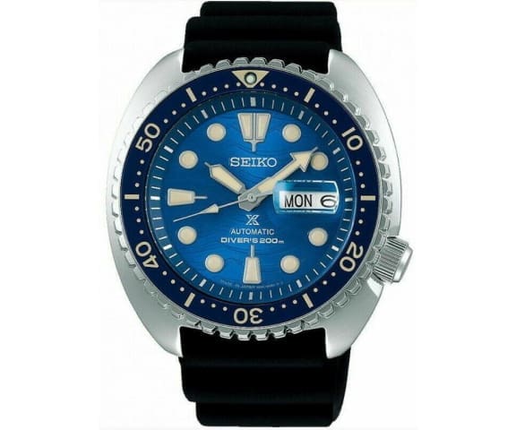 SEIKO SRPE07J1 Analog Prospex King Turtle 200 Meter Divers Automatic Blue Dial Men’s Watch