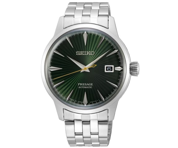 SEIKO SRPE15J1 Presage Automatic Analog Stainless Steel Green Dial Men’s Watch