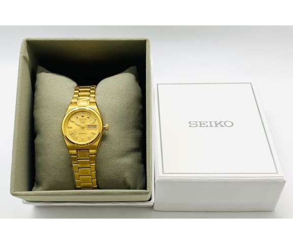 SEIKO SYM600K1 Analog Automatic Gold Dial Stainless Steel Women’s Watch